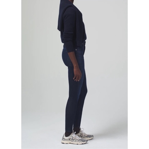 NWT Citizen Of Humanity Chrissy Uber High Rise Skinny Jeans - Picture 3 of 12